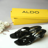 ALDO BLOCK HEEL BOSS LADY SANDALS