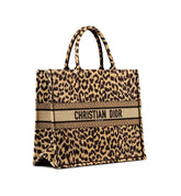 BOOK TOTE BAG - LEOPARD