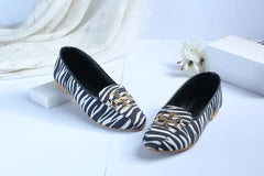 TB ELEANOR PUMPS - ZEBRA