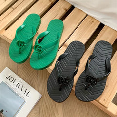 GG FLIP FLOPS - GREEN