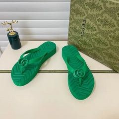 GG FLIP FLOPS - GREEN