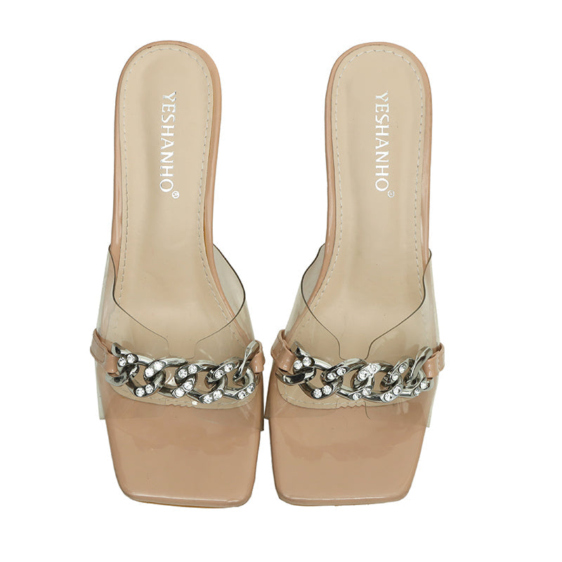 High Quality Imported Transparent High Heels