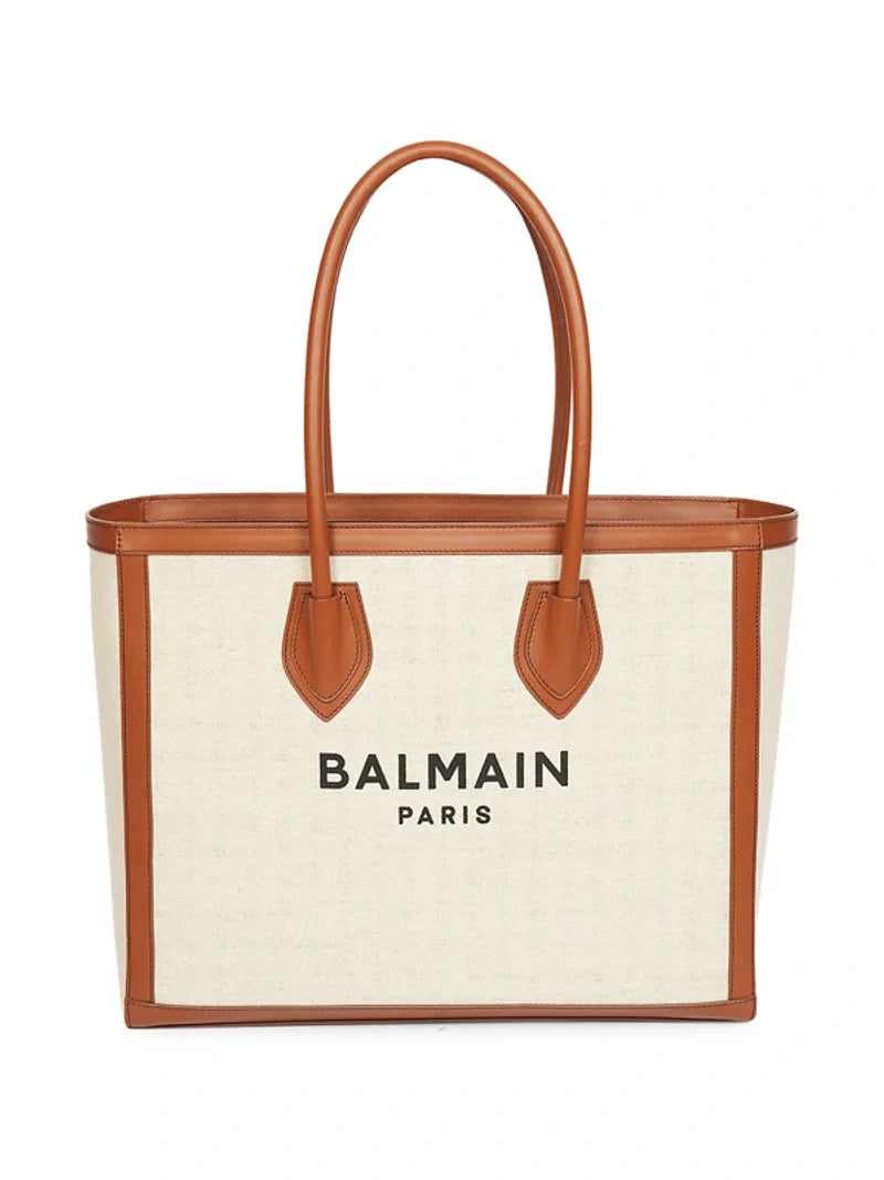 BALMAIN B-ARMY TOTE BAG - BLACK
