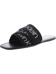 CK 'BAINY' LOGO SLIDES - BLACK
