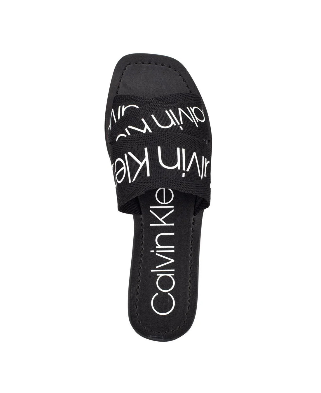 CK 'BAINY' LOGO SLIDES - BLACK