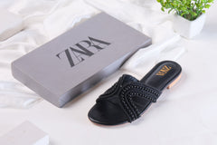 ZARA HAND MADE PEARL-BLACK
