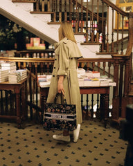 BOOK TOTE BAG - FLOWER