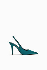 ZARA HIGH-HEEL SLINGBACK SHOES