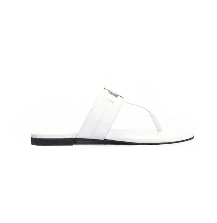 TORY CASUAL SLIPPER - WHITE