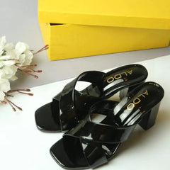 ALDO BLOCK HEEL BOSS LADY SANDALS