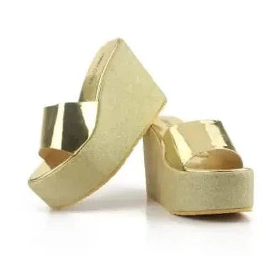 JC FANCY WEDGE - GOLDEN