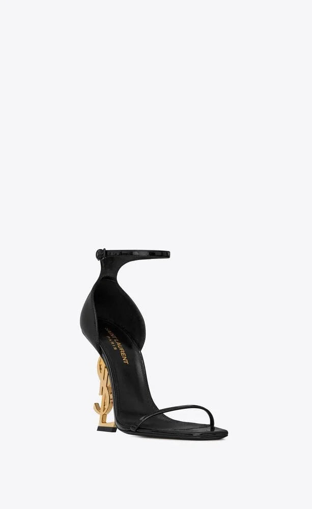 YSL - OPYU SANDALS IN PATENT LEATHER