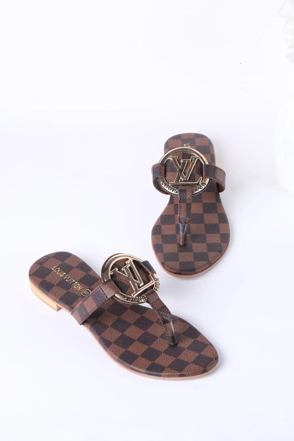 LV MONOGRAM CASUAL FLATS