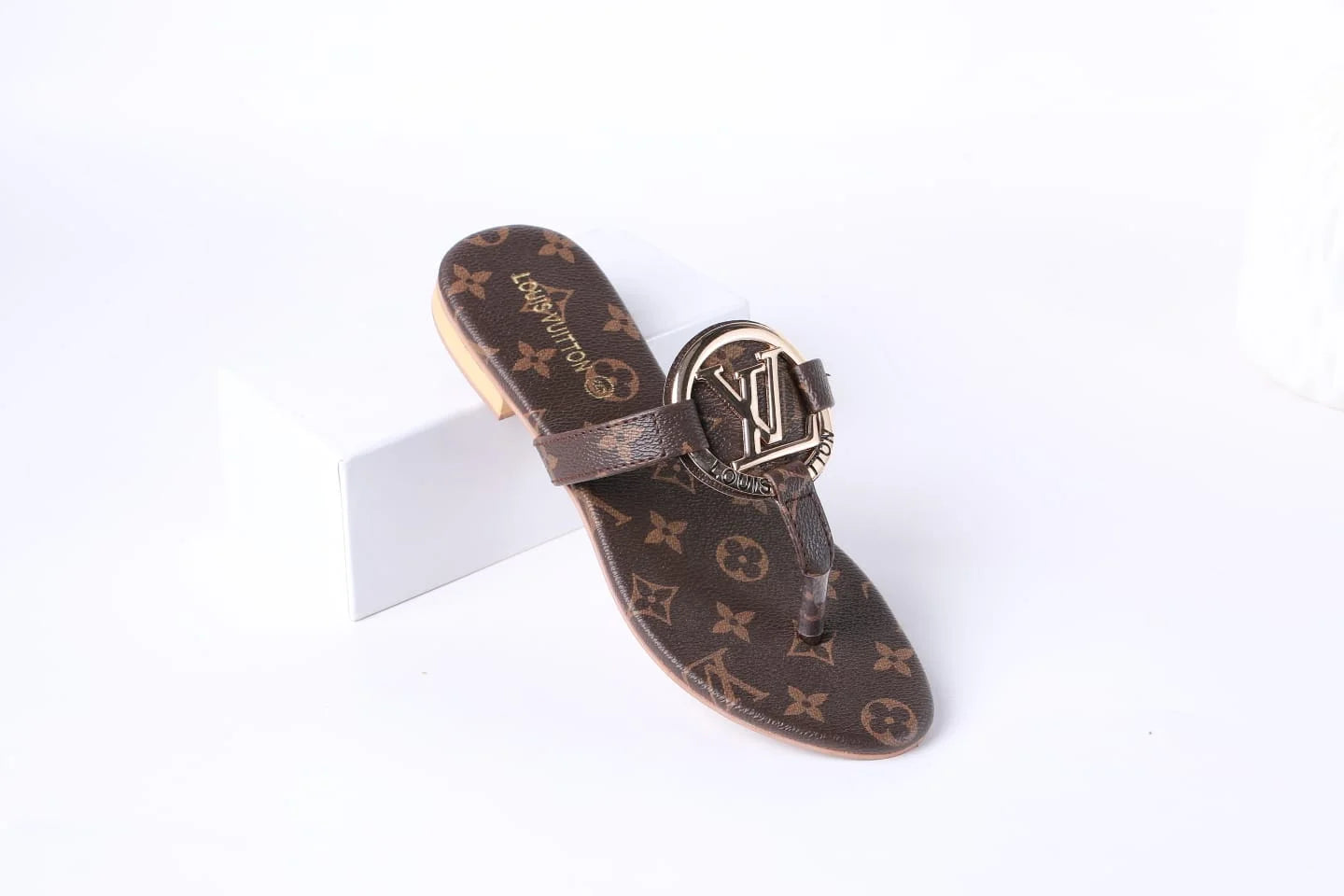 LV MONOGRAM CASUAL FLATS