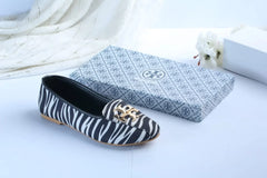 TB ELEANOR PUMPS - ZEBRA