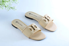 TORY ELEANOR SLIDES - BEIGE