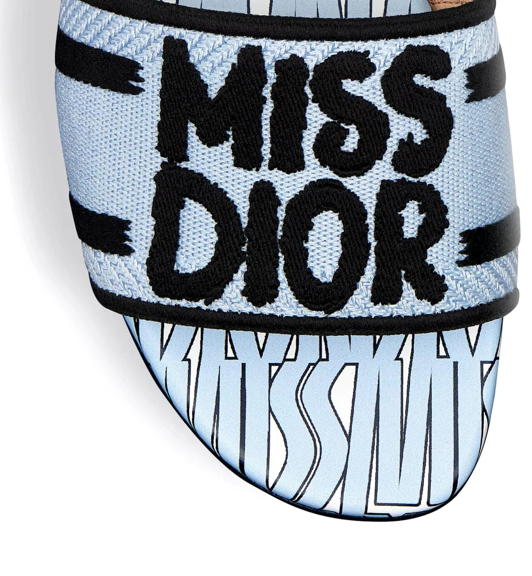 MISS DIOR DWAY SLIDES - BLUE