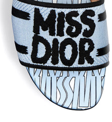 MISS DIOR DWAY SLIDES - BLUE