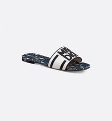 MISS DIOR DWAY SLIDES - NAVY