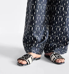MISS DIOR DWAY SLIDES - NAVY