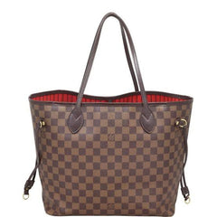 LV NEVERFULL TOTE BAG - BROWN CHECK