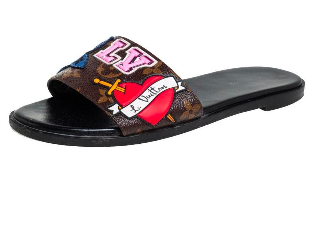 LOUIS VUITTON LV HEART SLIDES