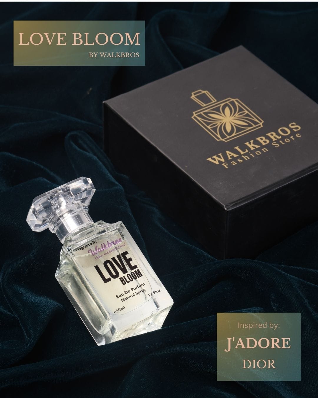 LOVE BLOOM PERFUME - Inspired J'Adore Dior