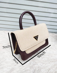 GUESS SHOULDER BAG - Brown