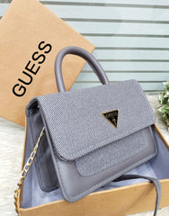 GUESS SHOULDER BAG - Gray