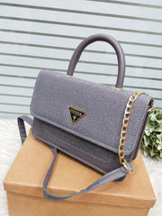 GUESS SHOULDER BAG - Gray