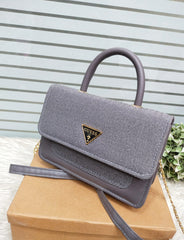 GUESS SHOULDER BAG - Gray