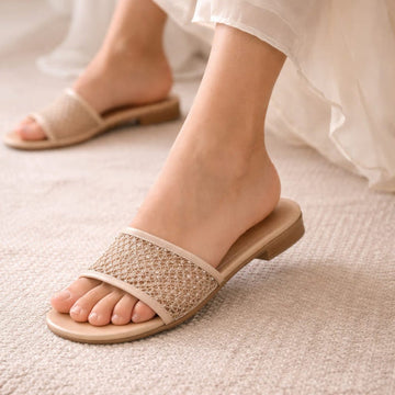 Luna mules Beige