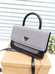GUESS SHOULDER BAG - BLACK